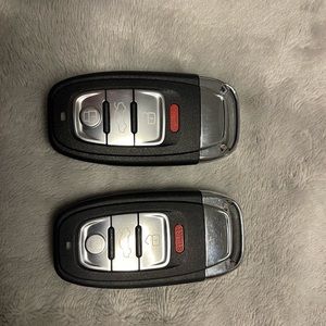 Keys for Audi A1 A3 A4 A5 A6 A7 A8 - Q3 Q5 Q7 S3 S4 S5 S6 S7 S8 SQ5 RS5 RS7